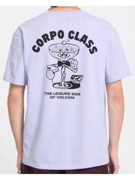 Tshirts Volcom Corpo class lavender aura