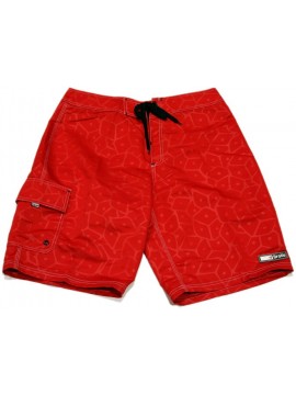 SHORTS Broke Multi Dices red
