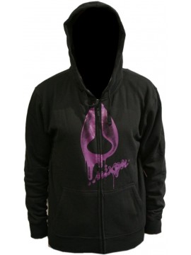 SWEATS  hoodzip Nixon juxt black