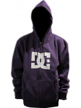 SWEATS  hoodzip Dc bigstar purple grey