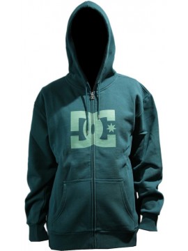 SWEATS  hoodzip Dc bigstar antique green