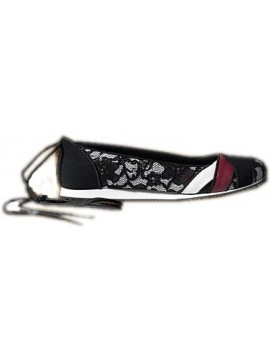 SHOES women  ETNIES Slinkie black red white