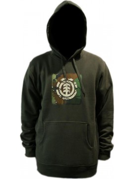 SWEATS hood Element splat dark military