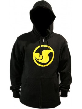 SWEATS  hoodzip Dvs icon black yellow