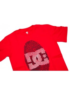 TSHIRTS DC Fingerprint athletic red