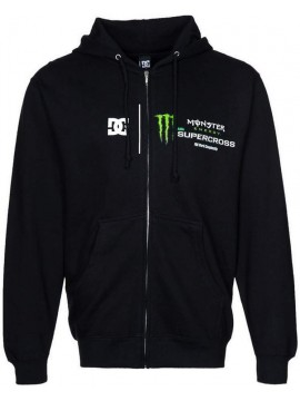 SWEATS hoodzip Dc supercross monster black