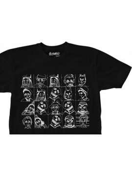 Tshirts Altamont ghoul grid black