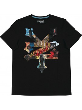 TSHIRTS Zoo-York wish u were here washed black
