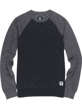 SWEATS crew Element Meridian block flint black