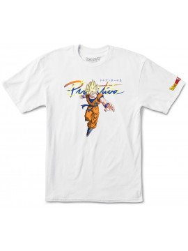 Tshirts Primitive DBZ Goku sayan white