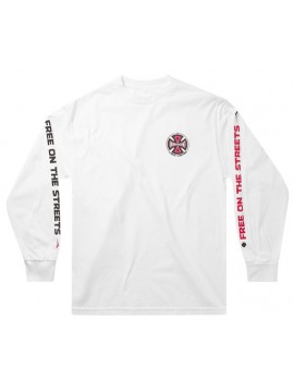 TSHIRTS LS Lakai vs Independent white